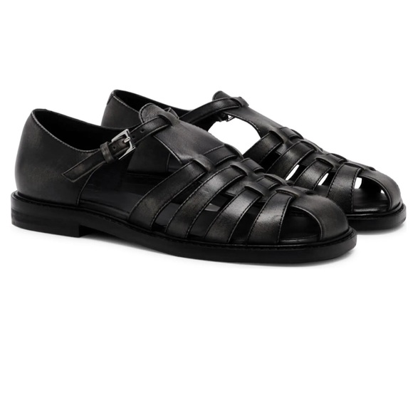 Free People Shoes - Free People Willow Fisherman Sandals in Black NWT Size 8.5